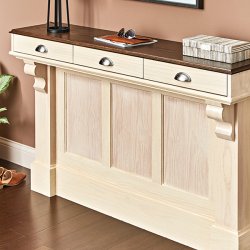 Stylish Entry Storage Woodworking Plan