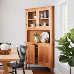 Classic Corner Cabinet Woodworking Plan
