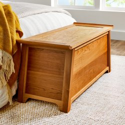 Contrasting Lid Blanket Chest Woodworking Plan
