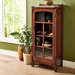 Arts & Crafts Cabinet Woodworking Plan