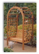 Garden Arbor Woodworking Plan