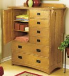 Arts and Crafts Dresser Plans