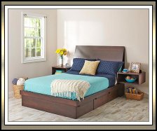 Captain's Bed with Secret Storage