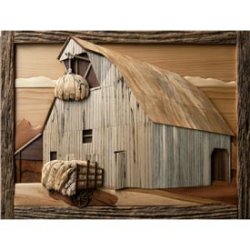 Hay Barn Intarsia Pattern