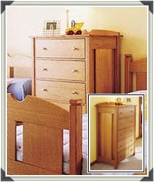 Kid's Oak Dresser Plans