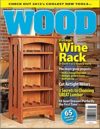 WOOD Magazine Dec 2012 / Jan 2013 Issue # 216