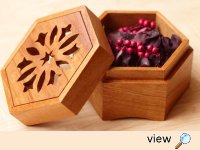 Scrollsawn Potpourri Box