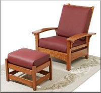 Morris Chair & Ottoman