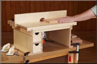 Flip-top, Benchtop Router Table