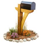 Timber-framed Mailbox