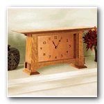 Arts & Crafts Mantel Clock