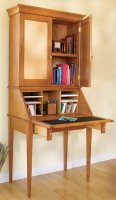 Slant-Front Secretary Woodworking Plan