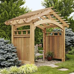 Arching Garden Arbor