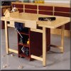 Drop-Leaf Workbench