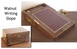 Walnut Writing Slope